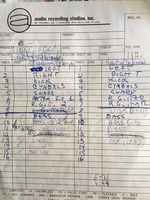 audiorectracksheet